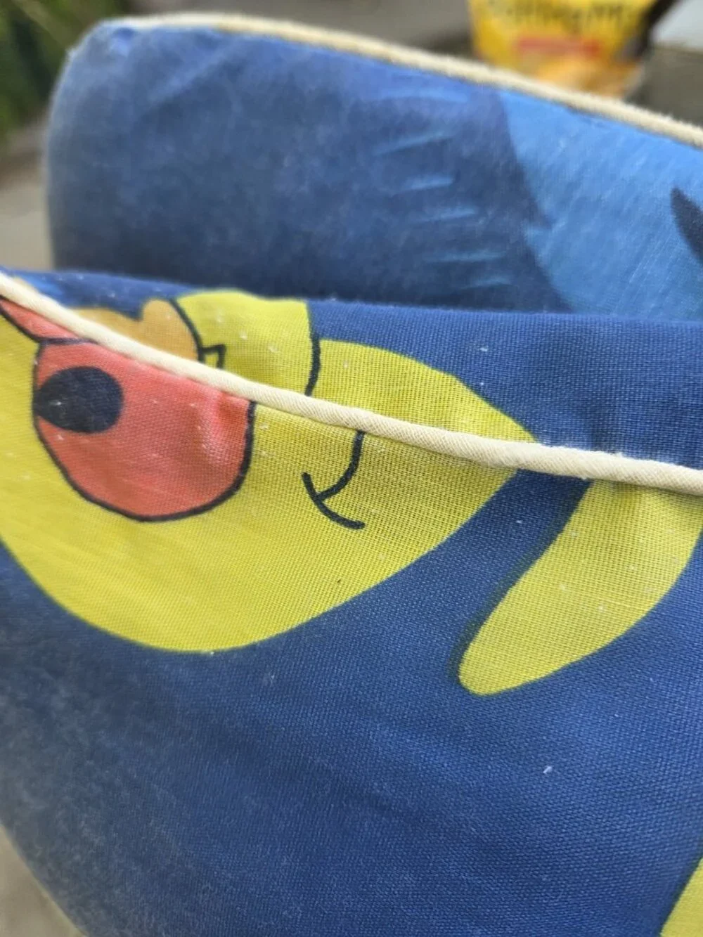 Vintage 80s Pac Man Original Pillow Midway Pair 2 Pillows